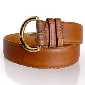 COACH BRITISH TAN LEATHER BELT #4900
